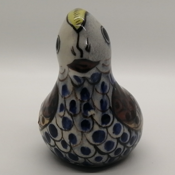 VTG Guatemalan bird figurine, signed by the artist - Picture 4 of 16